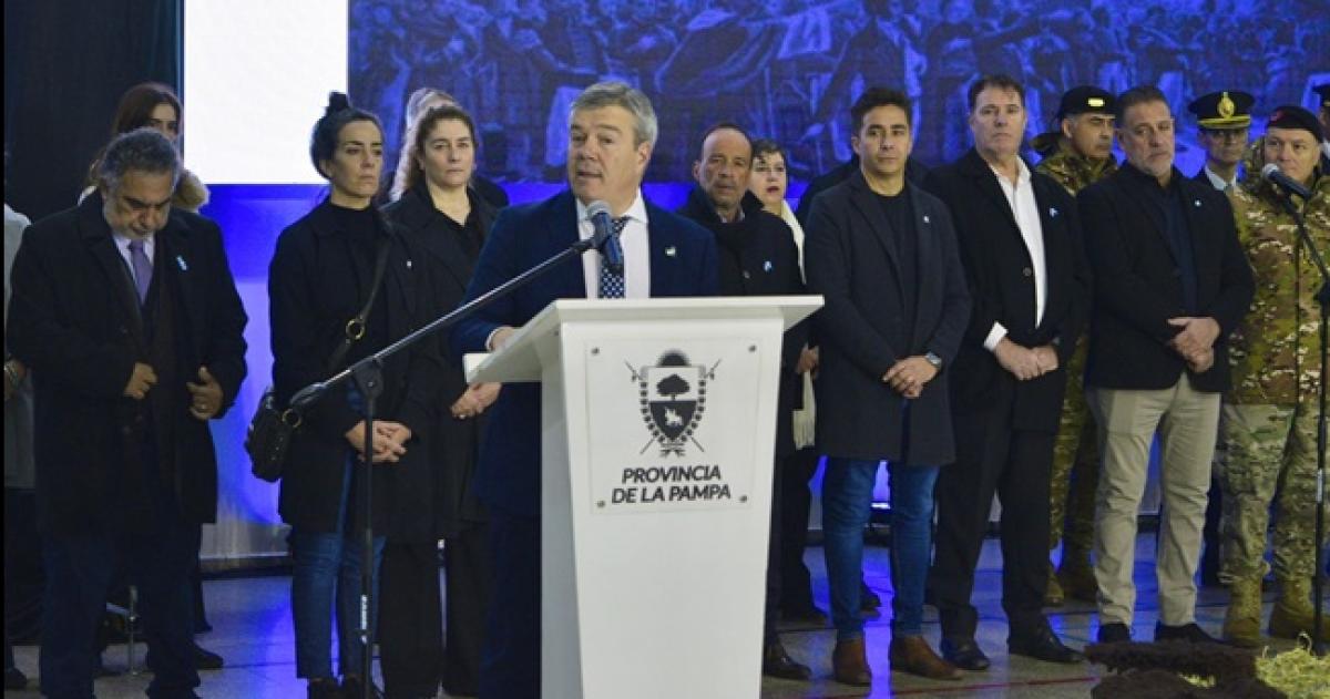 Ataliva Roca fue sede de la celebracioacuten central del 9 de Julio