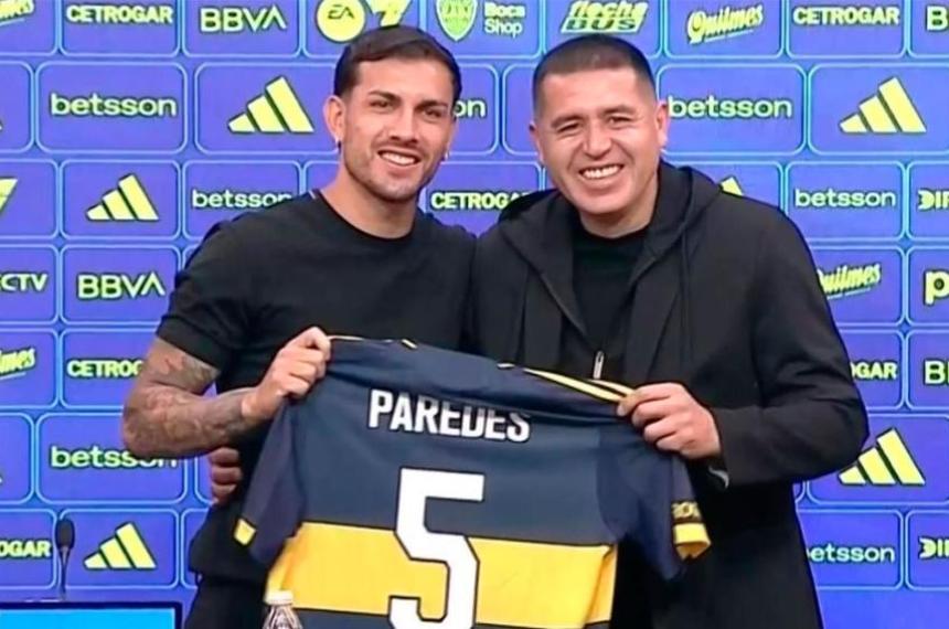 Paredes en su retorno a Boca- Es uno de los diacuteas maacutes importantes de mi vida