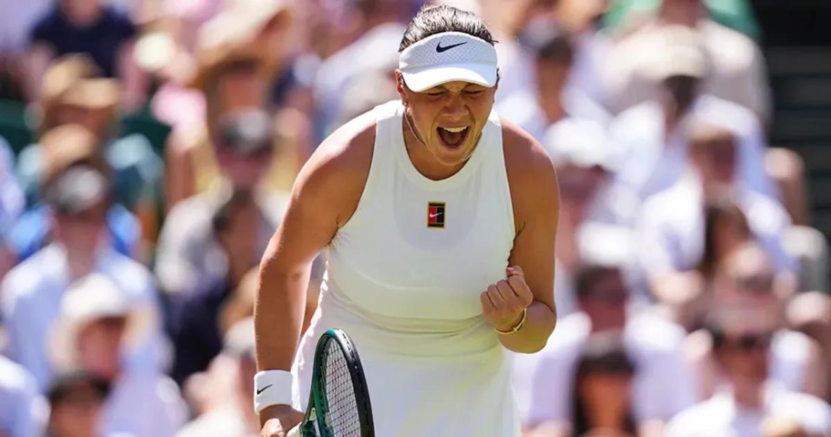 Anisimova eliminoacute a Sabalenka y va por el tiacutetulo en Wimbledon