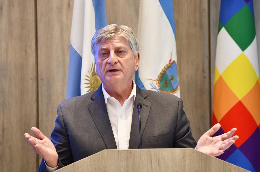 PAra Ziliotto se dio un paso maacutes para recuperar recursos que son de las provincias