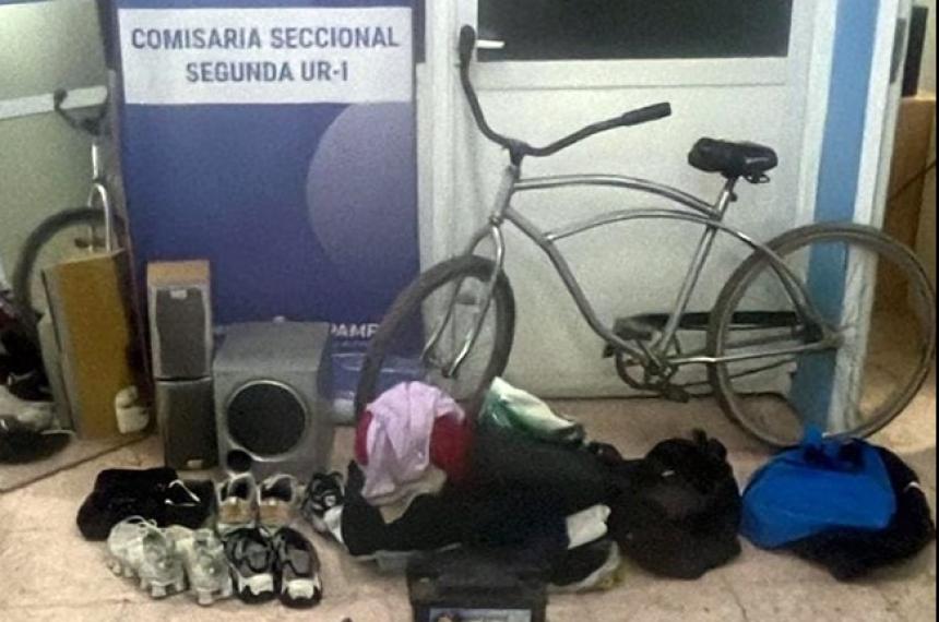 Persiguieron y capturaron a dos menores que robaron en una vivienda