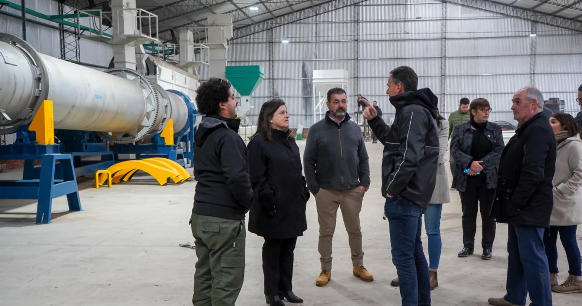 Con apoyo estatal Aviacutecola Don Andreacutes finalizoacute su planta de produccioacuten de biofertilizantes orgaacutenicos