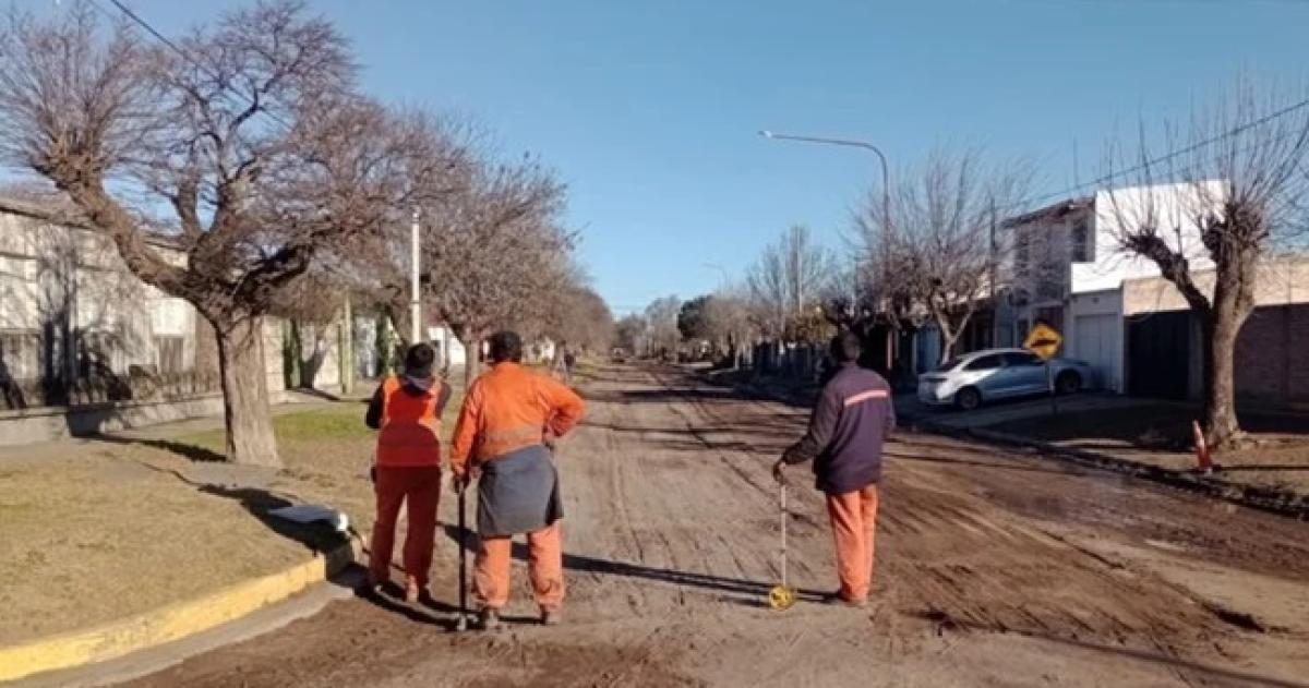Rancul invierte 140 millones de pesos en el mejoramiento de 9 calles