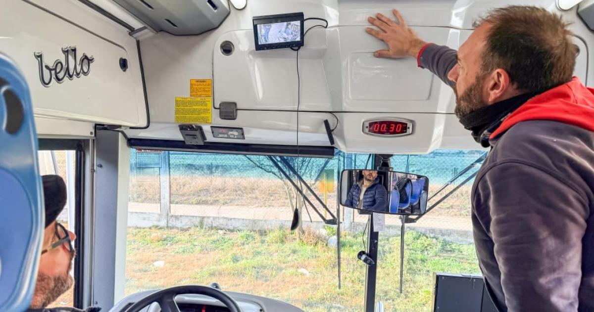 Refuerzan la seguridad en el EMTU con caacutemaras en colectivos e inspectores en las calles