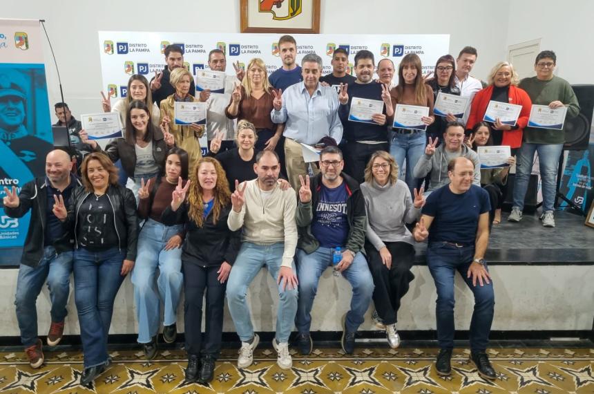 Asumieron las nuevas autoridades de la UB Zona Centro del PJ en Santa Rosa