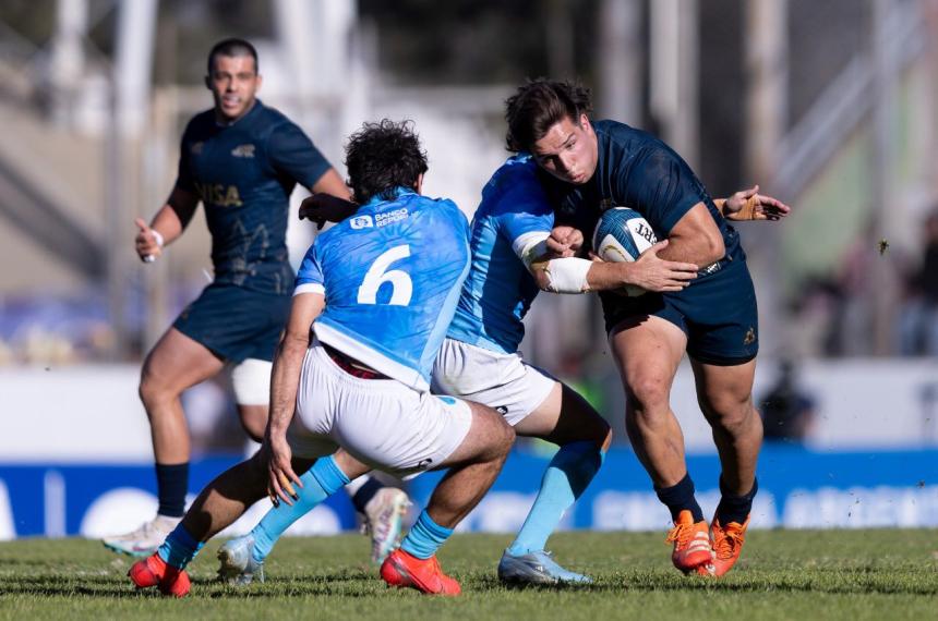 Soacutelido triunfo de Los Pumas ante Uruguay