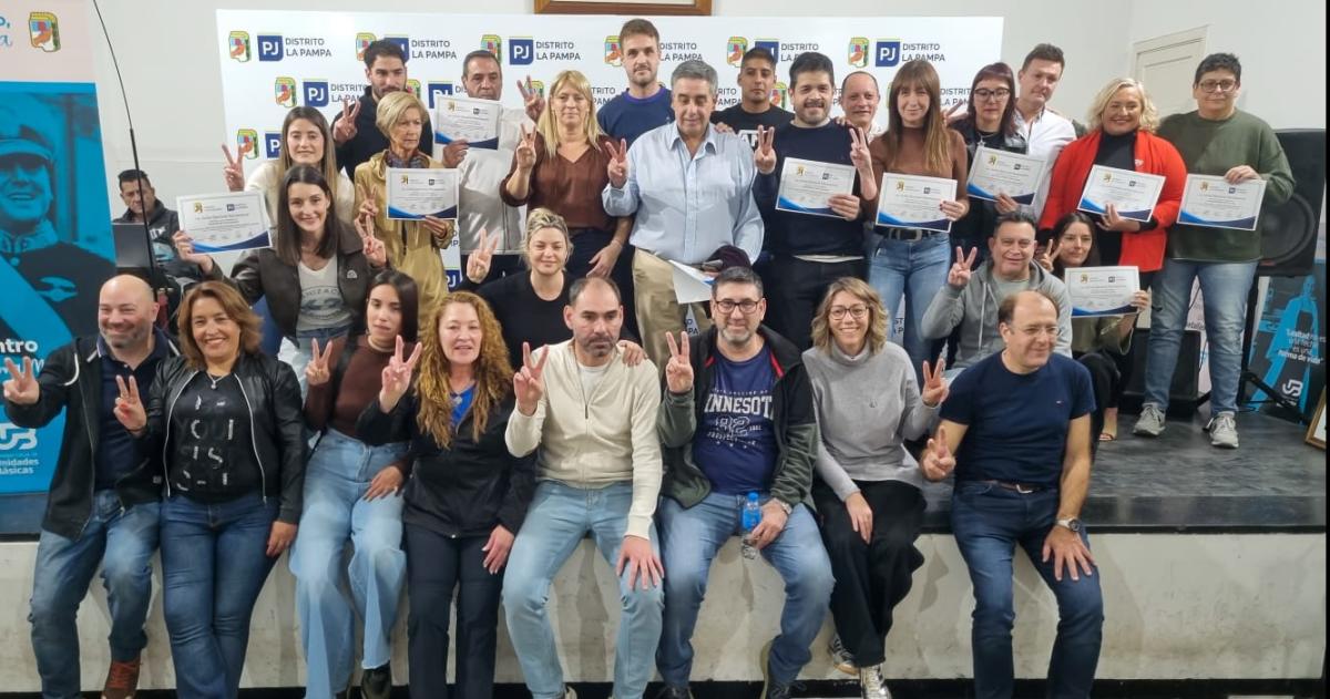 Asumieron las nuevas autoridades de la UB Zona Centro del PJ en Santa Rosa