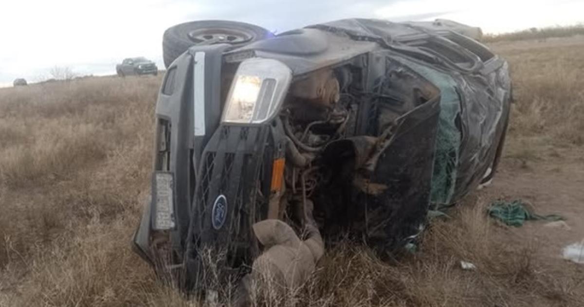 Fallecioacute el jefe comunal de Limay Mahuida en un vuelco