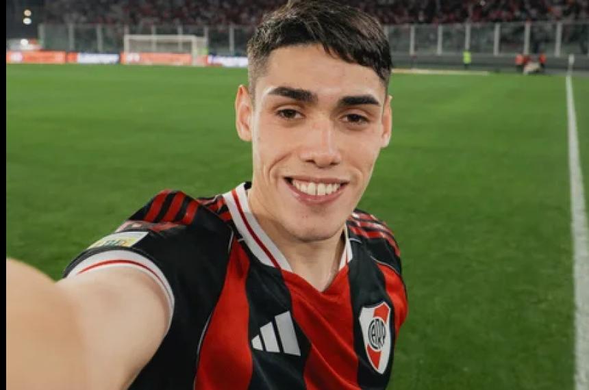 Quieacuten es Santiago Lencina el juvenil de River que deslumbroacute ante Instituto con dos goles