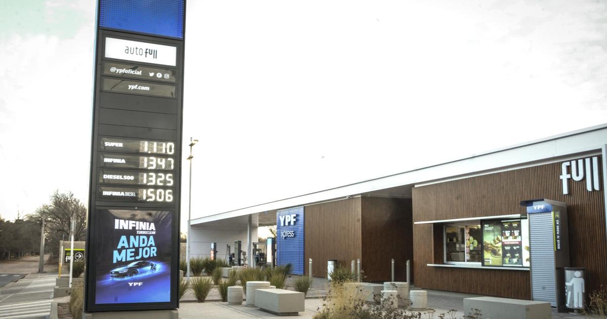 Aumento de combustibles de YPF en La Pampa- los nuevos precios