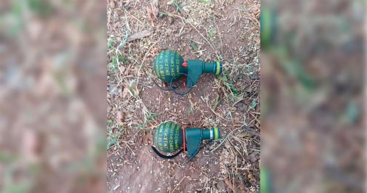 Alarma en Coacuterdoba- encontraron dos granadas entre la basura
