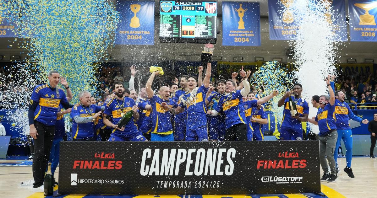 En un final para el infarto Boca es bicampeoacuten de la Liga Nacional