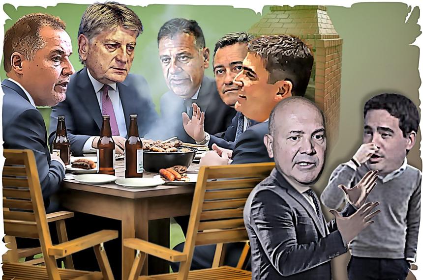 La carne en el asador el fuego sagrado y el fuego amigo