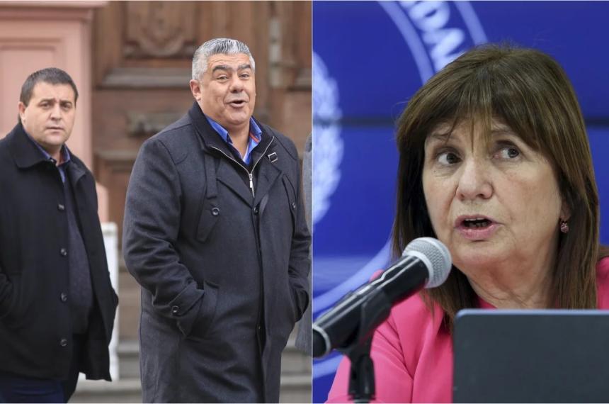 Bullrich amenazoacute con aplicar el derecho de admisioacuten a un colaborador de Chiqui Tapia