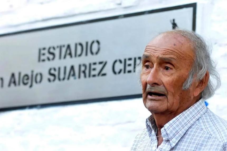 Fallecioacute Juan Alejo Suaacuterez Cepeda histoacuterico referente del club Sarmiento de Santa Rosa