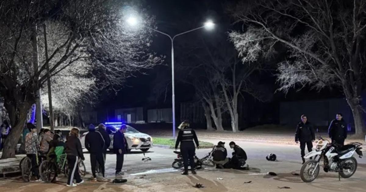 Un motociclista herido en Realicoacute