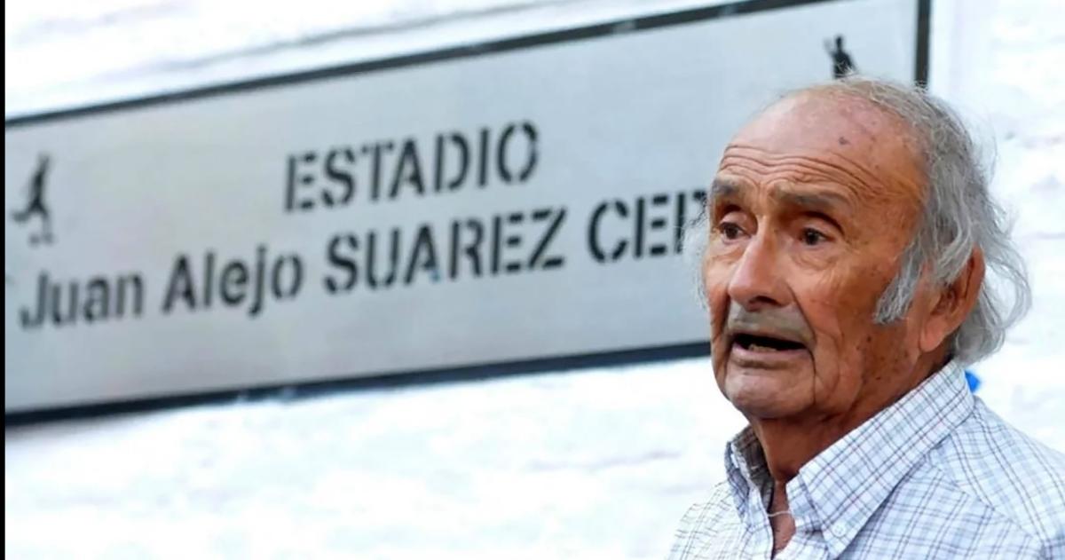 Fallecioacute Juan Alejo Suaacuterez Cepeda histoacuterico referente del club Sarmiento de Santa Rosa