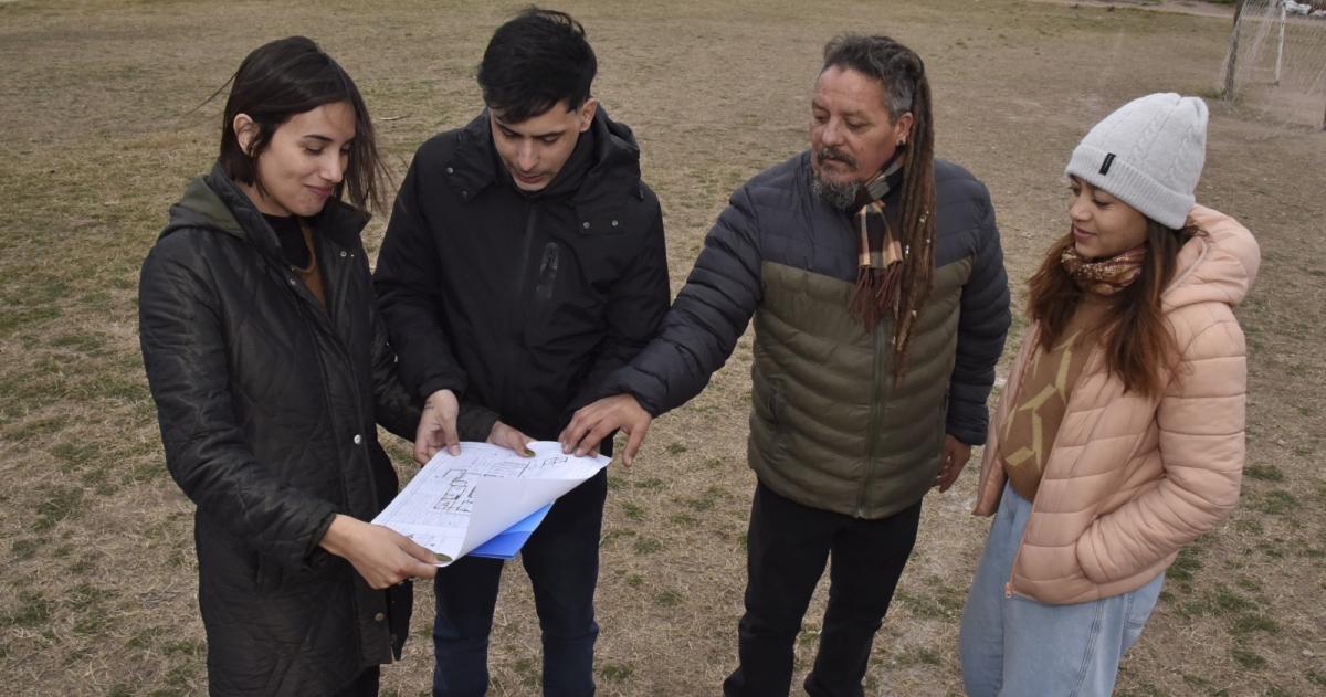 Nuevo centro de salud- El Gobierno Provincial escucha a los vecinos