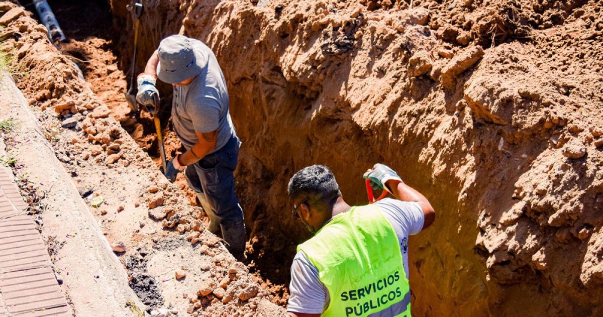 Cortes y baja presioacuten por obras de agua y cloacas