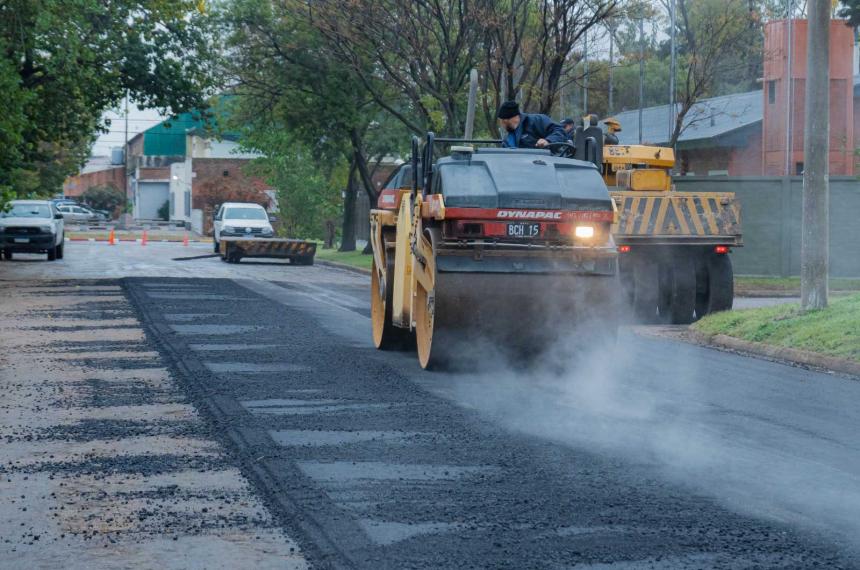 Santa Rosa ejecutoacute obras de cloacas luminarias bacheo y mantenimiento urbano