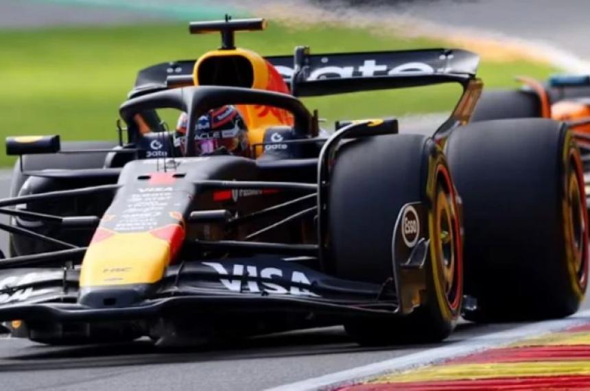 Verstappen ganoacute la Sprint del GP de Beacutelgica