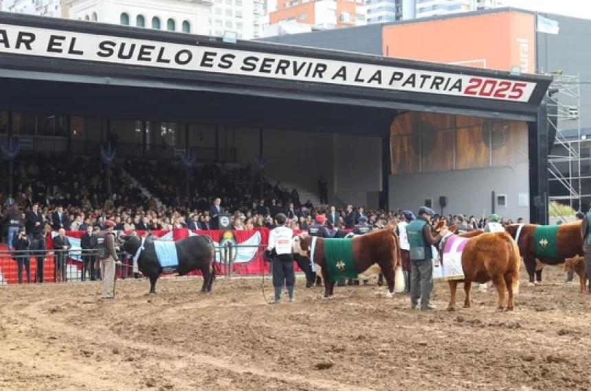 Reacciones divididas en el campo tras la baja de retenciones anunciada en La Rural