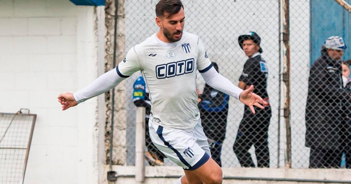 Gol del pampeano Alexis Domiacutenguez