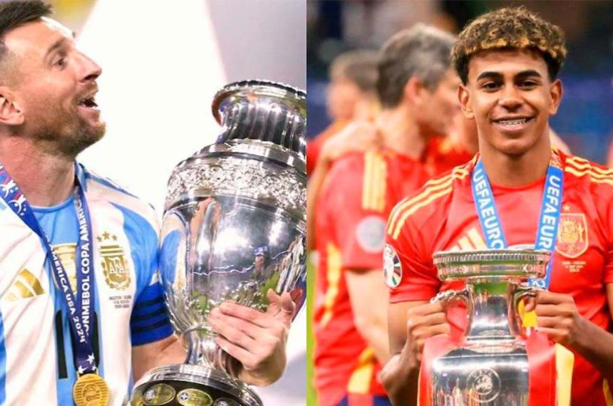 Argentina vs Espantildea- Conmebol oficializoacute la Finalissima y ahora se viene un choque de campeones