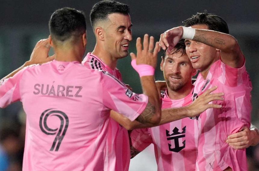 Inter Miami vencioacute a Atlas sobre la hora en su debut en la Leagues Cup