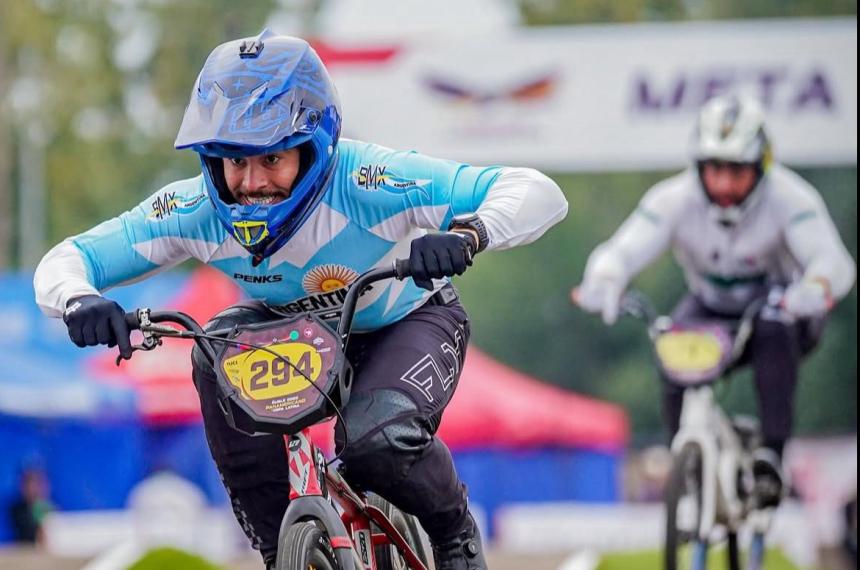 Un argentino campeoacuten mundial BMX