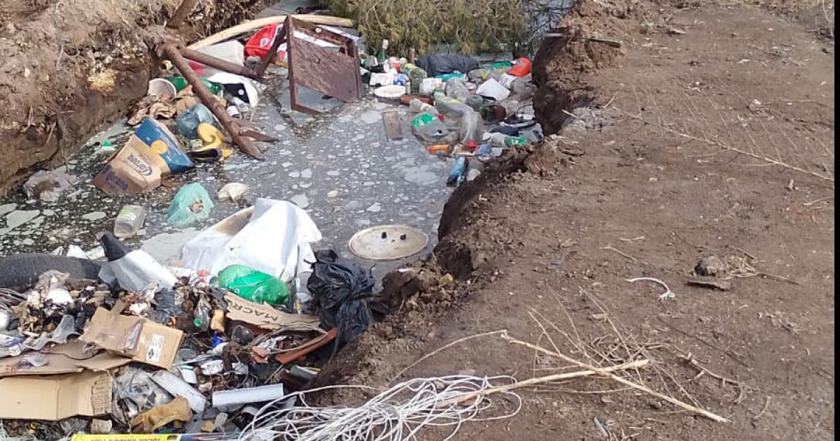 Preocupa en Ceballos un basurero a cielo abierto