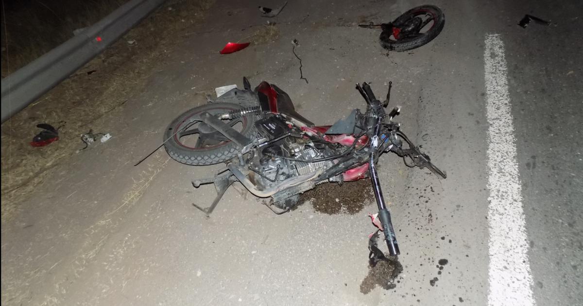 Otra tragedia en la Ruta 35- motociclista murioacute tras chocar con un utilitario