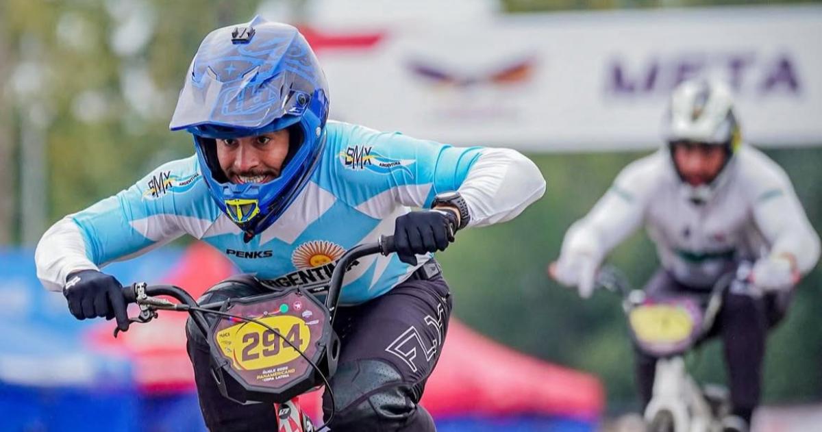 Un argentino campeoacuten mundial BMX