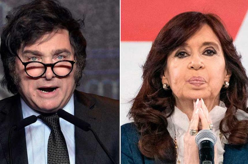 Sos muy cobarde- duro mensaje de Cristina Kirchner a Milei