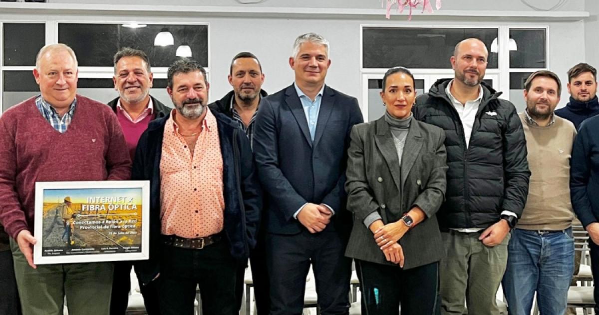 Roloacuten se conectoacute a la red provincial de fibra oacuteptica