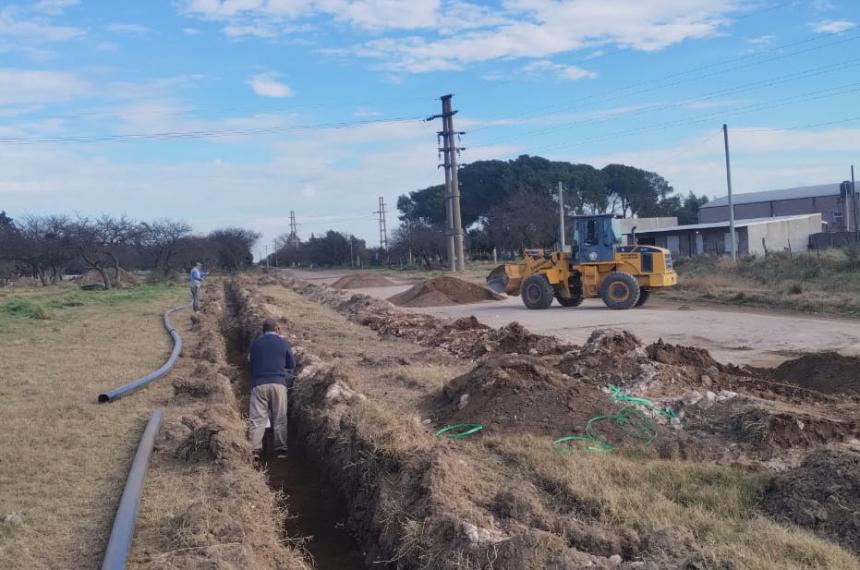 Avanza la obra para mejorar el servicio de agua potable en Guatracheacute