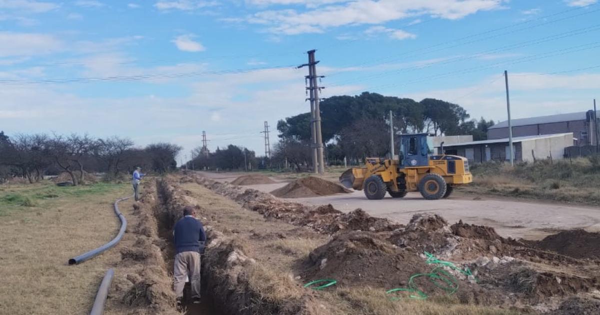 Avanza la obra para mejorar el servicio de agua potable en Guatracheacute