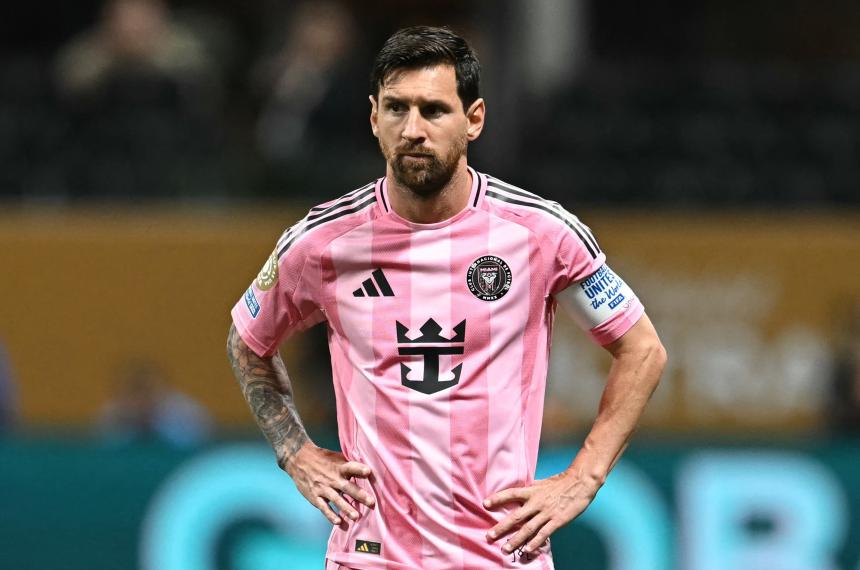 Preocupacioacuten por Messi