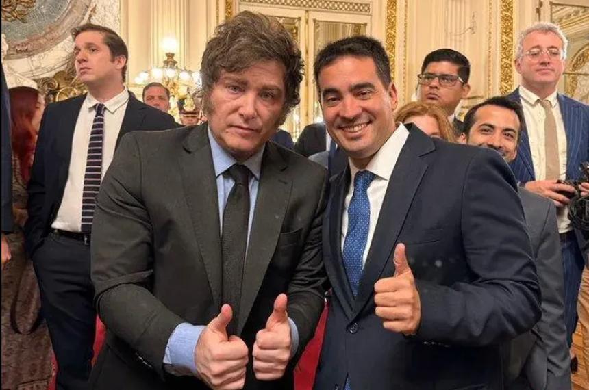 Milei ya lanzoacute a Ravier candidato y hoy se formaliza su postulacioacuten