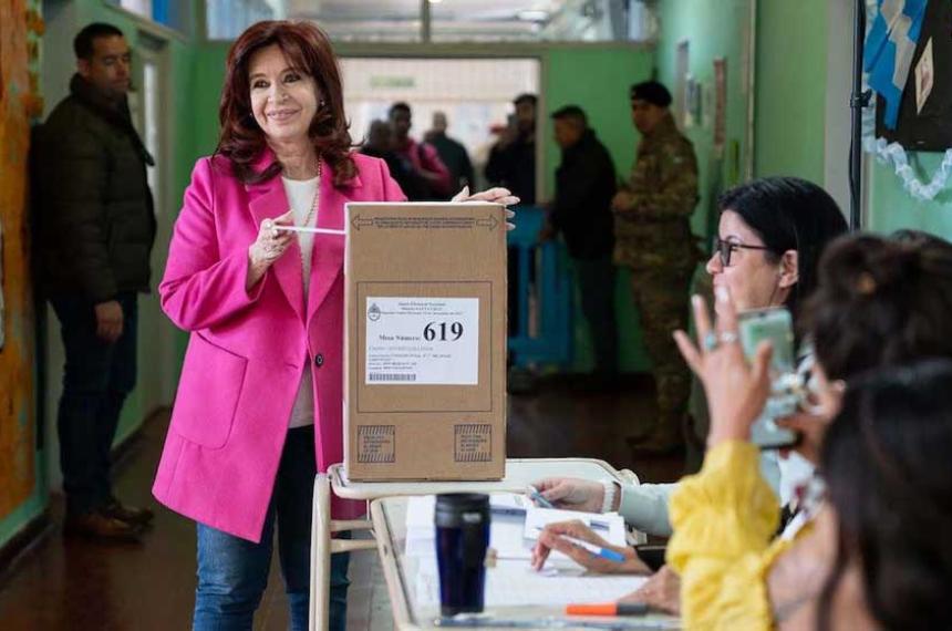 La Justicia revisaraacute si Cristina Kirchner puede votar pese a su condena