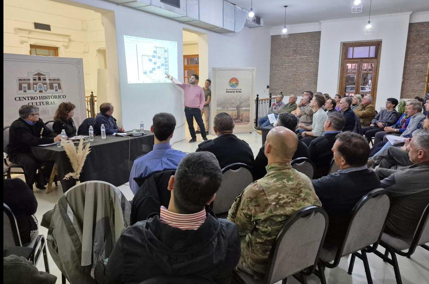 Productores rurales y autoridades analizaron la seguridad y el furtivismo en General Acha