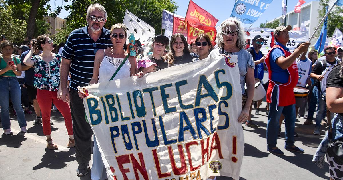 Bibliotecas Populares de La Pampa bajo amenaza exigen quoacuterum a legisladores