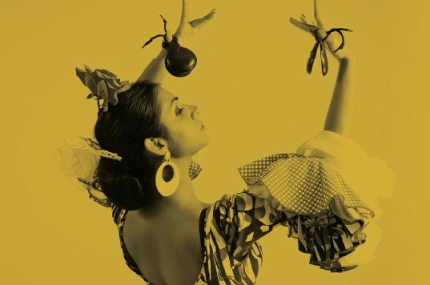 El arte de la danza espantildeola se vive en La Pampa