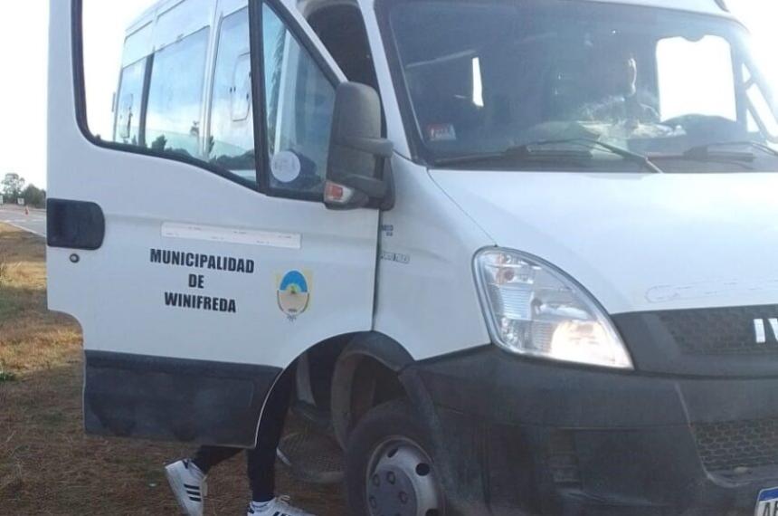Winifreda- renuncioacute el chofer que conduciacutea ebrio con nintildeos
