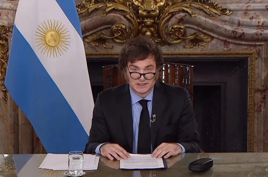 Milei realizaraacute cadena nacional esta noche sobre los vetos a las leyes del Congreso