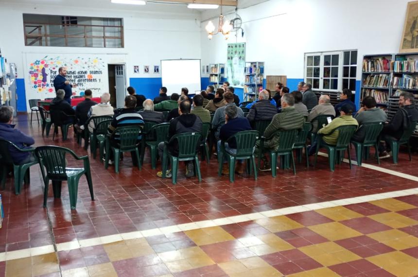 Delitos rurales- autoridades se reunieron con productores en Anguil