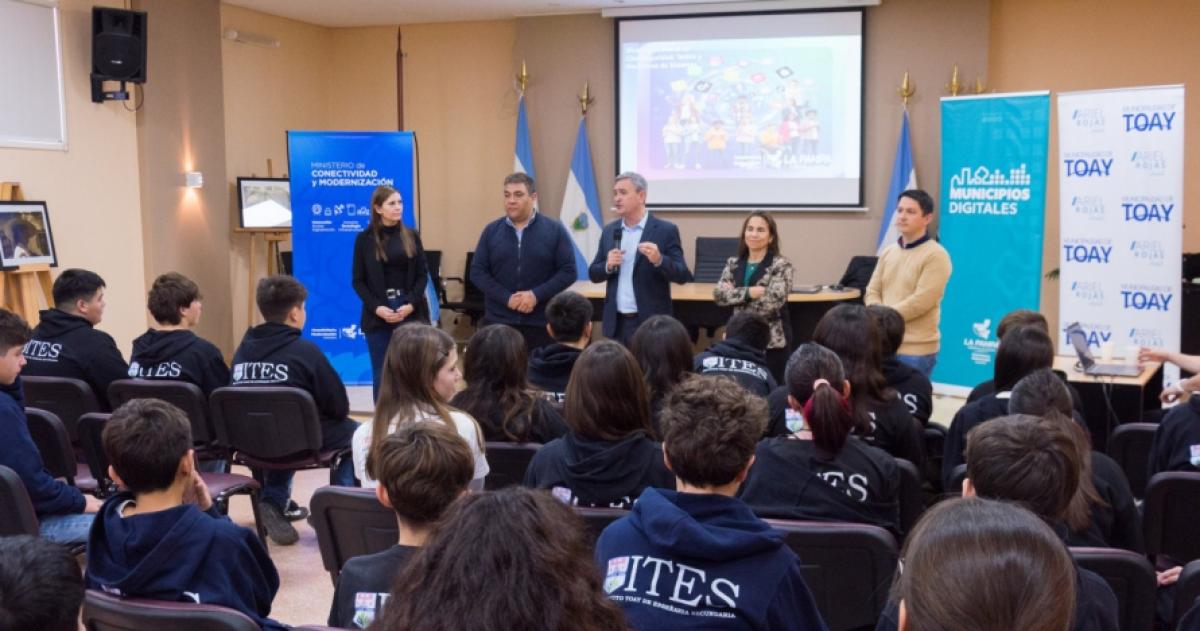 El Programa Municipios Digitales se implementoacute en Toay