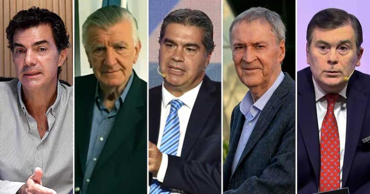 Exgobernadores peronistas lideran el armado de un frente opositor a Milei