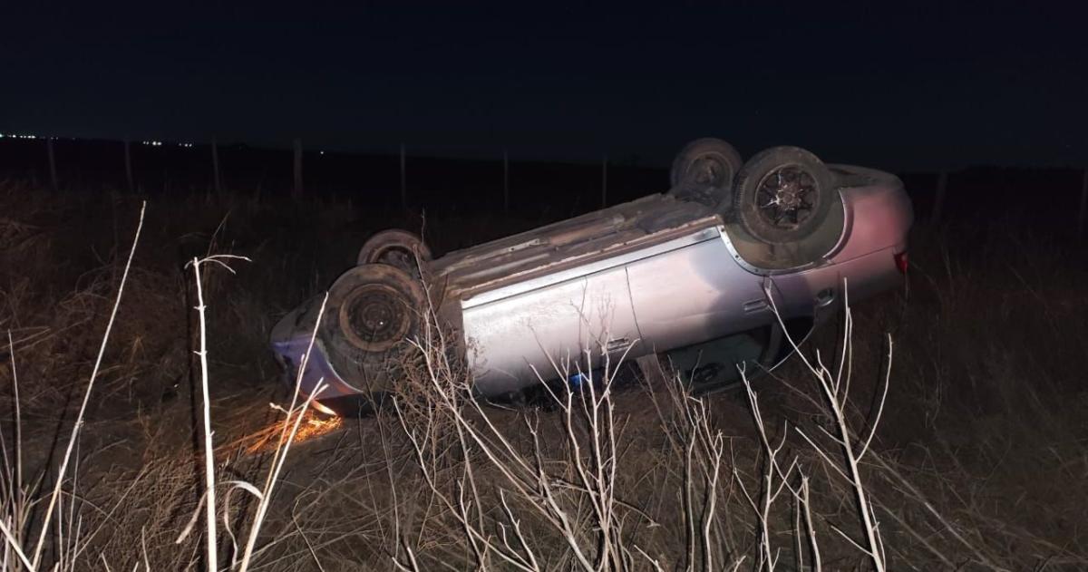 Conductor alcoholizado volcoacute en la Ruta Provincial 4