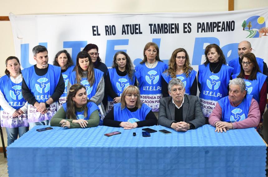Tras el fallo judicial asumen las autoridades de la Seccional Santa Rosa de UTELPa